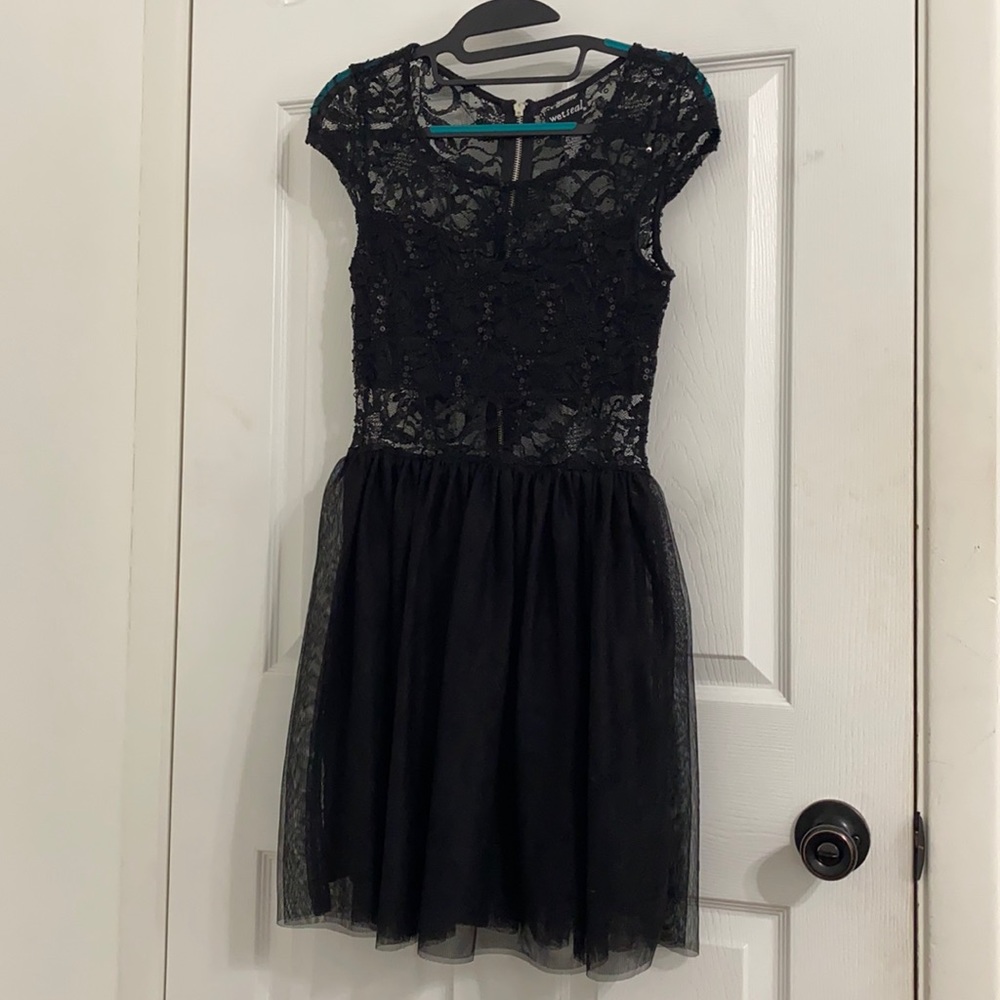 Black Lacey dress